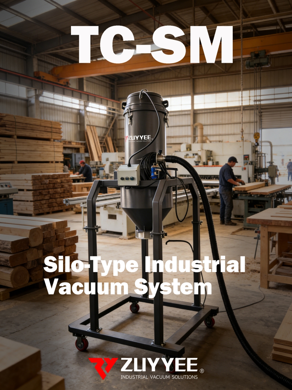 ZUYYEE TC-SM Silo industrial vacuums 