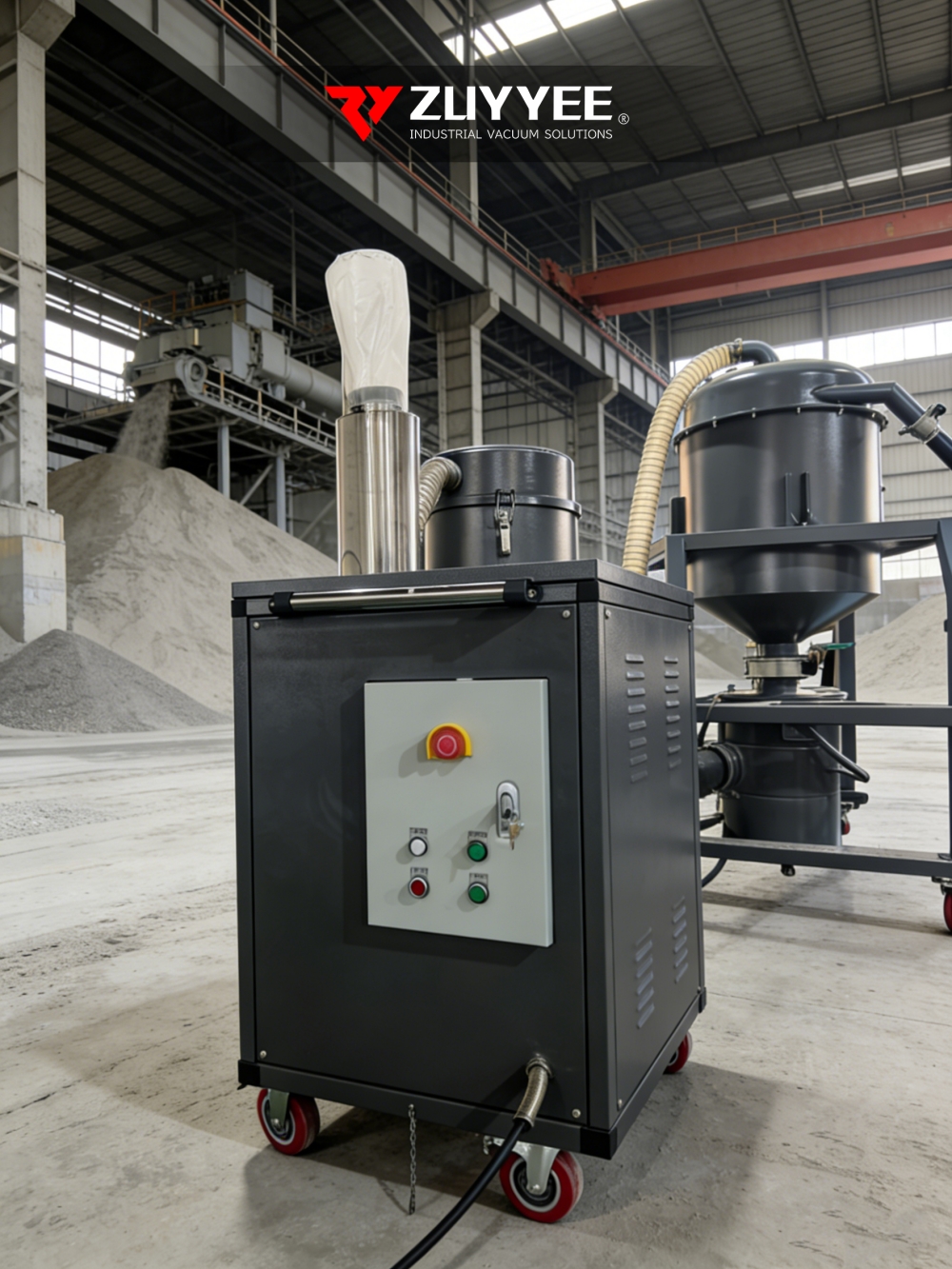 ZAX three-phase industrial vacuum cleaner